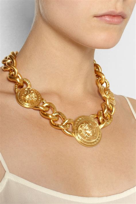 versace neckles|Versace necklace for women.